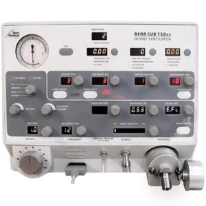 Ventilador BEAR CUB™ 750 PVS – Ventilación de Cuidados Críticos Pediátricos de Precisión