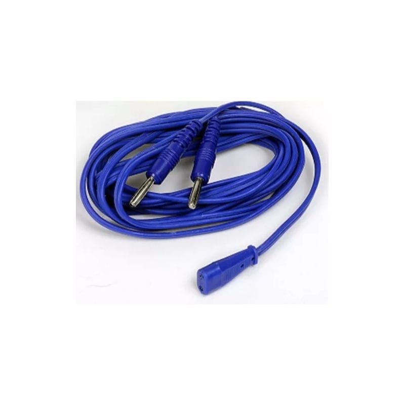 Cable para pinza bipolar largo 2 mts