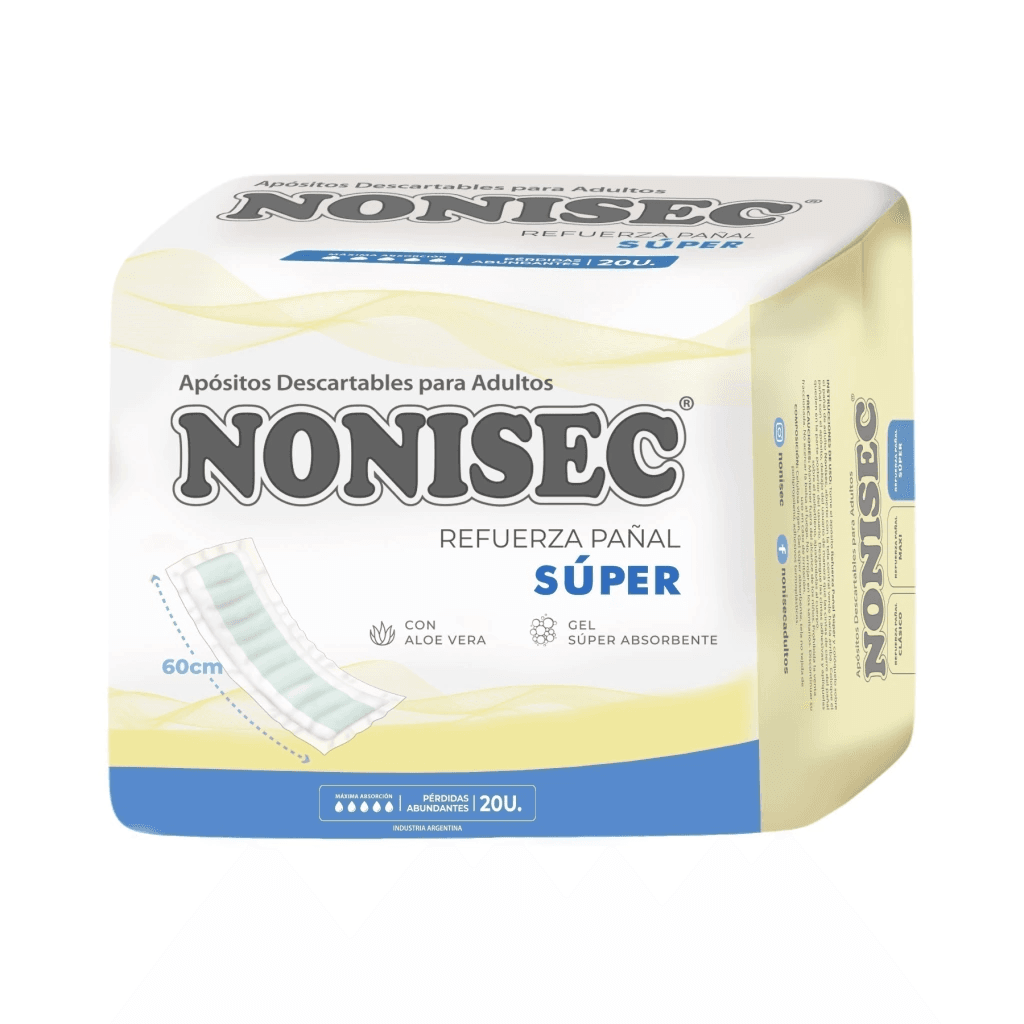 Nonisec refuerza pañal super x 20u
