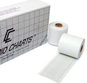 Papel termosensible para ECG 50mm X 30mts X 16mm impresión externa